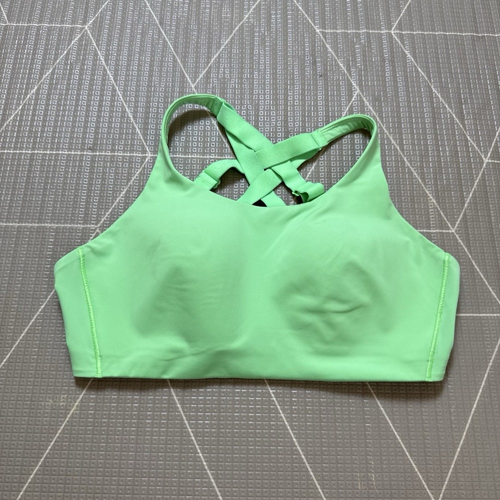 Lululemon Energy Bra *High Support, B–DDD Cups 38C Pistachio LW2DRSS Run